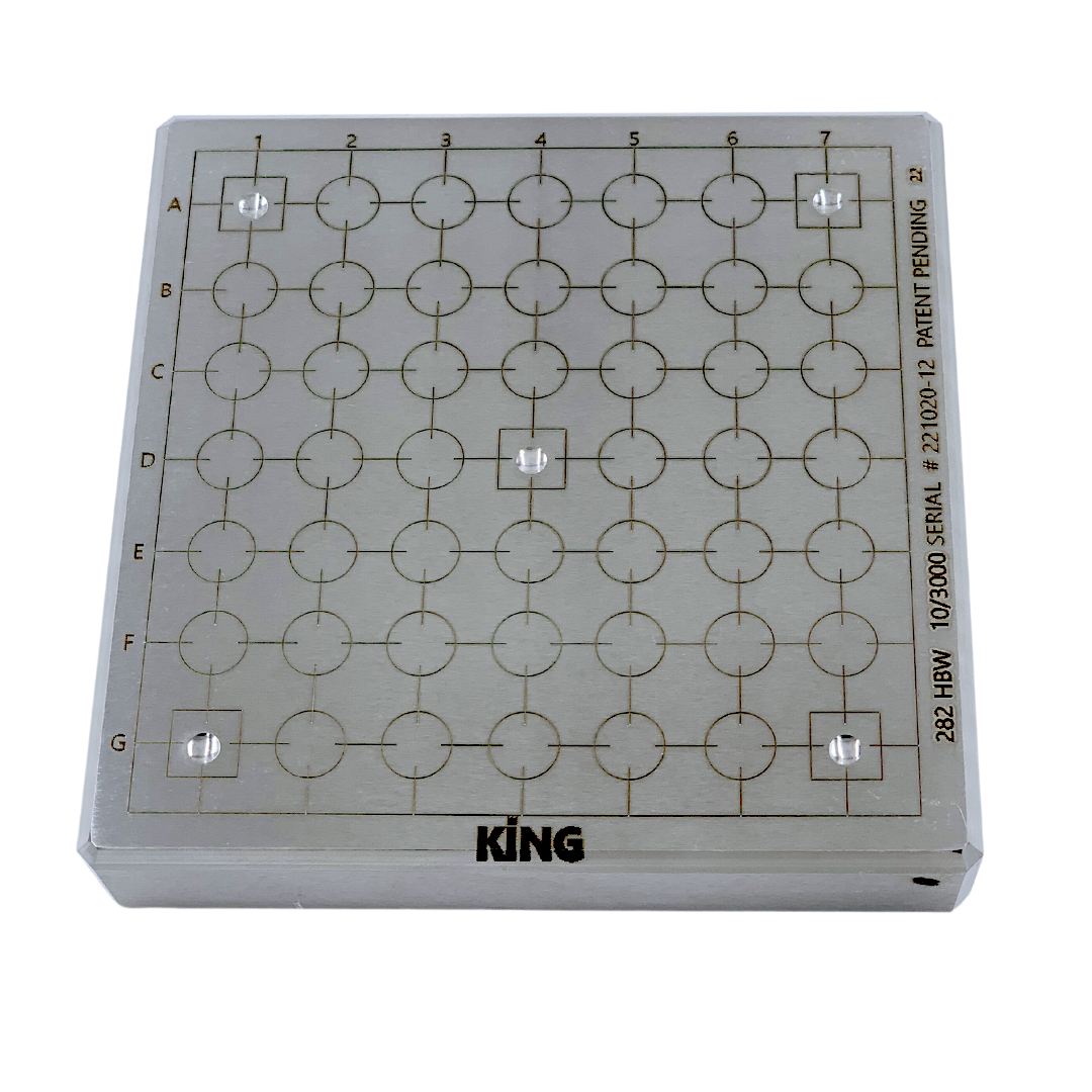 4x4 test block from King Tester